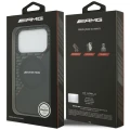 Etui Mercedes AMG IML Double Layer Rhombs MagSafe na iPhone 18 Pro / 17 Pro - czarno-czerwone
