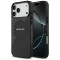 Etui Mercedes AMG IML Double Layer Rhombs MagSafe na iPhone 18 Pro Max / 17 Pro Max - czarno-czerwone