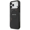 Etui Mercedes AMG IML Double Layer Rhombs MagSafe na iPhone 18 Pro Max / 17 Pro Max - czarno-czerwone