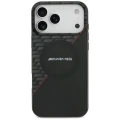 Etui Mercedes AMG IML Double Layer Rhombs MagSafe na iPhone 18 Pro Max / 17 Pro Max - czarno-czerwone