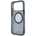 Etui Mercedes AMG IML Transparent Bicolor Block MagSafe na iPhone 18 Pro Max / 17 Pro Max - czarne