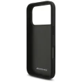 Etui Mercedes AMG Leather Debossed Lines Logo na iPhone 18 Pro / 17 Pro - czarne