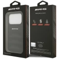 Etui Mercedes AMG Leather Debossed Lines Logo na iPhone 18 Pro / 17 Pro - czarne