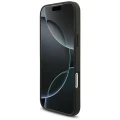 Etui Mercedes AMG Leather Debossed Lines Logo na iPhone 18 Pro Max / 17 Pro Max - czarne