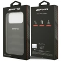 Etui Mercedes AMG Leather Debossed Lines Logo na iPhone 18 Pro Max / 17 Pro Max - czarne