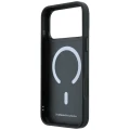 Etui BMW Kevlar Ring Stand 360 MagSafe na iPhone 18 Pro Max / 17 Pro Max - ciemnoszare