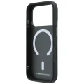 Etui BMW Kevlar Ring Stand 360 MagSafe na iPhone 18 Pro Max / 17 Pro Max - czarne