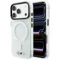 Etui BMW M IML Frosted Metal Logo & Trims MagSafe na iPhone 18 Pro / 17 Pro - przezroczyste