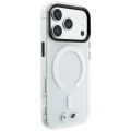 Etui BMW M IML Frosted Metal Logo & Trims MagSafe na iPhone 18 Pro / 17 Pro - przezroczyste