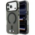 Etui BMW M IML Frosted Metal Logo & Trims MagSafe na iPhone 18 Pro Max / 17 Pro Max - czarne