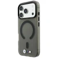 Etui BMW M IML Frosted Metal Logo & Trims MagSafe na iPhone 18 Pro Max / 17 Pro Max - czarne