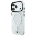 Etui BMW M IML Frosted Metal Logo & Trims MagSafe na iPhone 18 Pro Max / 17 Pro Max - przezroczyste