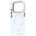 Etui BMW M IML Frosted Metal Logo & Trims MagSafe na iPhone 18 Pro Max / 17 Pro Max - przezroczyste