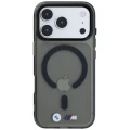Etui BMW M IML Glossy Metal Logo & Trims MagSafe na iPhone 18 Pro Max / 17 Pro Max - czarne