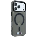 Etui BMW M IML Glossy Metal Logo & Trims MagSafe na iPhone 18 Pro Max / 17 Pro Max - czarne