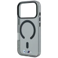 Etui BMW M IML Glossy Metal Logo & Trims MagSafe na iPhone 18 Pro Max / 17 Pro Max - czarne