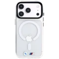 Etui BMW M IML Glossy Metal Logo & Trims MagSafe na iPhone 18 Pro Max / 17 Pro Max - przezroczyste