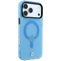 Etui BMW Sign Frosted IML & Metal Logo MagSafe na iPhone 18 Pro / 17 Pro - niebieskie