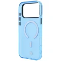 Etui BMW Sign Frosted IML & Metal Logo MagSafe na iPhone 18 Pro / 17 Pro - niebieskie