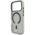 Etui BMW M IML Frosted Metal Logo & Trims MagSafe na iPhone 18 Pro / 17 Pro - czarne
