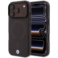 Etui BMW Sign Frosted IML & Metal Logo MagSafe na iPhone 18 Pro Max / 17 Pro Max - dark cherry