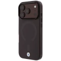 Etui BMW Sign Frosted IML & Metal Logo MagSafe na iPhone 18 Pro Max / 17 Pro Max - dark cherry