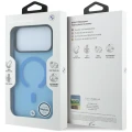 Etui BMW Sign Frosted IML & Metal Logo MagSafe na iPhone 18 Pro Max / 17 Pro Max - niebieskie