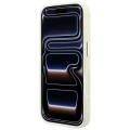 Etui Guess Ring Stand 360 Grained Classic Logo MagSafe na iPhone 18 Pro / 17 Pro - beżowe