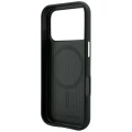 Etui Karl Lagerfeld Grained Embossed Ring & Kameo Logo MagSafe na iPhone 18 Pro Max / 17 Pro Max - czarne