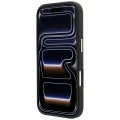 Etui Karl Lagerfeld Grained with Resin Signature Logo MagSafe na iPhone 18 Pro Max / 17 Pro Max - czarne