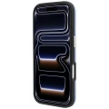 Etui Karl Lagerfeld Grained with Resin Signature Logo MagSafe na iPhone 18 Pro Max / 17 Pro Max - jasnoniebieskie