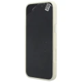 Etui Karl Lagerfeld Ring Stand 360 Saffiano Classic Logo MagSafe na iPhone 18 Pro Max / 17 Pro Max - beżowe
