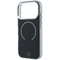 Etui Mercedes Double Layer Iconic Logo MagSafe na iPhone 18 Pro Max / 17 Pro Max - czarne