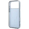 Etui Mercedes Double Layer Iconic Logo MagSafe na iPhone 18 Pro Max / 17 Pro Max - niebieskie
