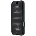 Etui Mercedes Leather Semi Wrap with Iconic Line MagSafe na iPhone 18 Pro / 17 Pro - ciemnoszare