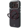 Etui Mercedes Ring Stand Iconic Logo MagSafe na iPhone 18 Pro / 17 Pro - burgundowe