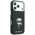 Etui Karl Lagerfeld Smooth Ikonik Sketch MagSafe na iPhone 18 Pro Max / 17 Pro Max - czarne