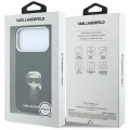 Etui Karl Lagerfeld Smooth Ikonik Sketch MagSafe na iPhone 18 Pro Max / 17 Pro Max - czarne