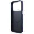 Etui Karl Lagerfeld Embossed Open Ring RSG Logo MagSafe na iPhone 18 Pro Max / 17 Pro Max - niebieskie