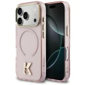 Etui Karl Lagerfeld IML K Head na iPhone 18 Pro Max / 17 Pro Max - różowe
