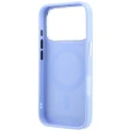 Etui Karl Lagerfeld Point & Choupette Sketch MagSafe na iPhone 18 Pro / 17 Pro - niebieskie