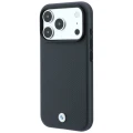 Etui BMW Kevlar Metal Logo MagSafe na iPhone 18 Pro / 17 Pro - grafitowe