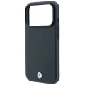 Etui BMW Kevlar Metal Logo MagSafe na iPhone 18 Pro / 17 Pro - grafitowe