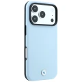 Etui BMW Kevlar Metal Logo MagSafe na iPhone 18 Pro / 17 Pro - niebieskie