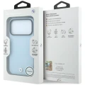 Etui BMW Kevlar Metal Logo MagSafe na iPhone 18 Pro / 17 Pro - niebieskie