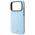 Etui BMW Kevlar Metal Logo MagSafe na iPhone 18 Pro Max / 17 Pro Max - niebieskie