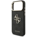 Etui Guess 4G Big 4G Classic Logo Big Strap Metal Buttons na iPhone 18 Pro / 17 Pro - czarne