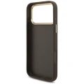 Etui Guess 4G Big 4G Classic Logo Big Strap Metal Buttons na iPhone 18 Pro Max / 17 Pro Max - brązowe