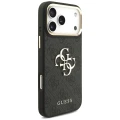 Etui Guess 4G Big 4G Classic Logo Big Strap Metal Buttons na iPhone 18 Pro Max / 17 Pro Max - czarne