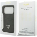 Etui Guess 4G nauble Card Triange na iPhone 18 Pro / 17 Pro - czarne